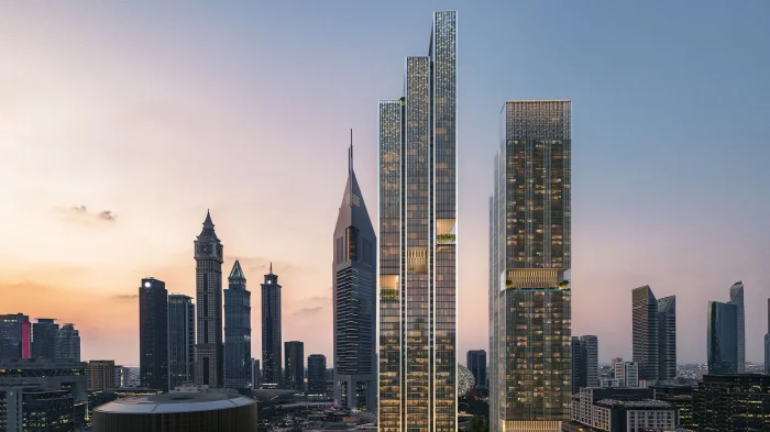 Woman Modeling Green Earing